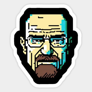 Walter white pixel Sticker